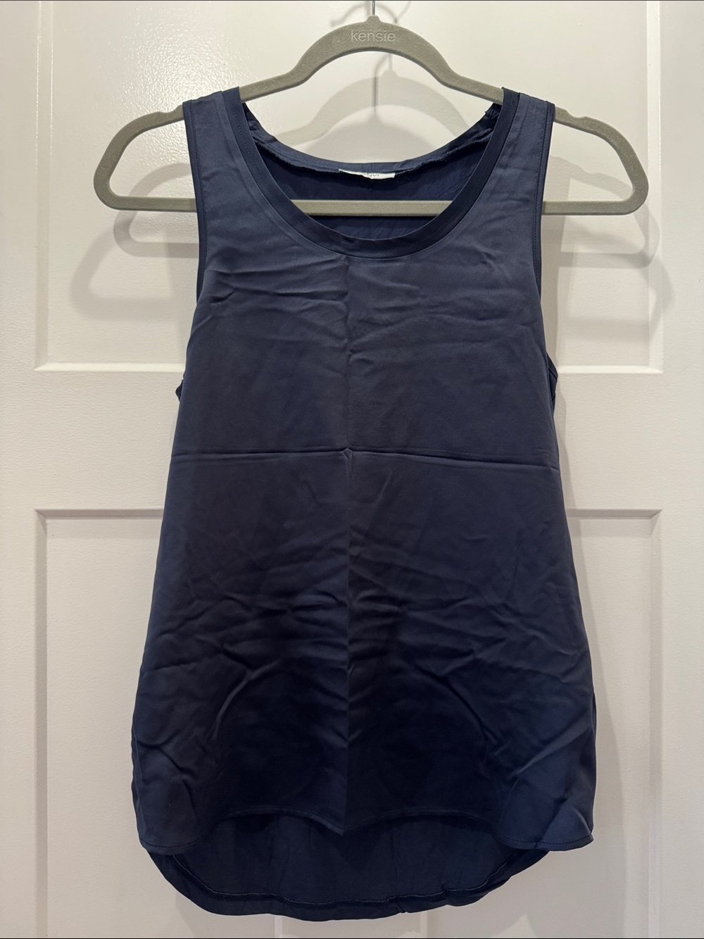 Motivi Women’s Navy Blue Sleeveless Tank Top Size XSmall